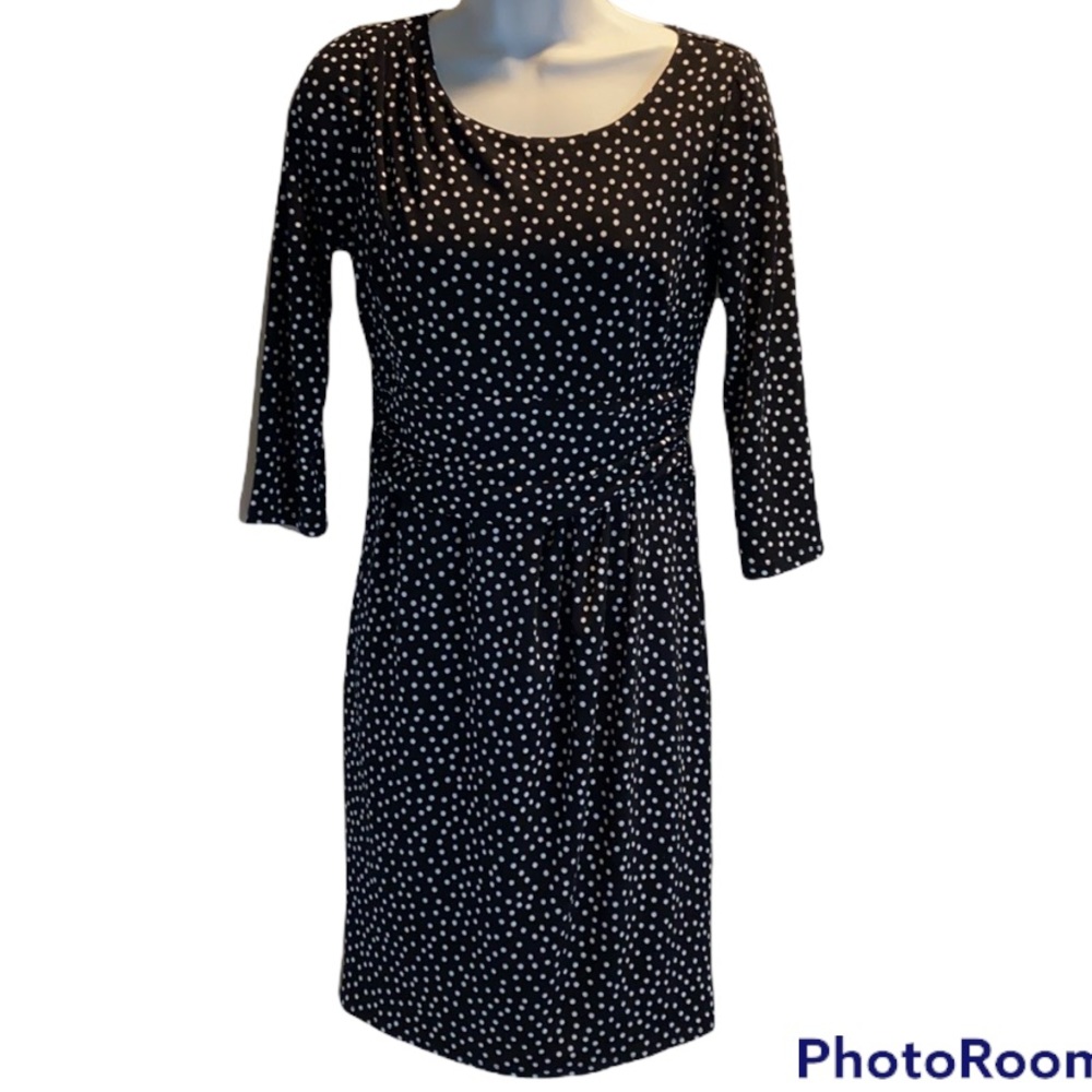 Ann Taylor Fully Lined Polka Dot Dress